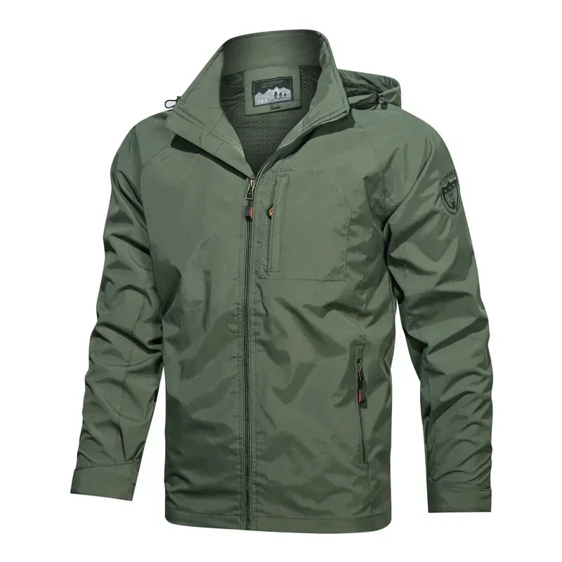Jaqueta Tática Masculina Impermeável - (Promoção de Inverno 2026)