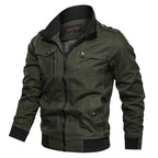 Jaqueta Masculina Casual Estilo Militar e Motociclístico - (Promoção de Inverno 2026)