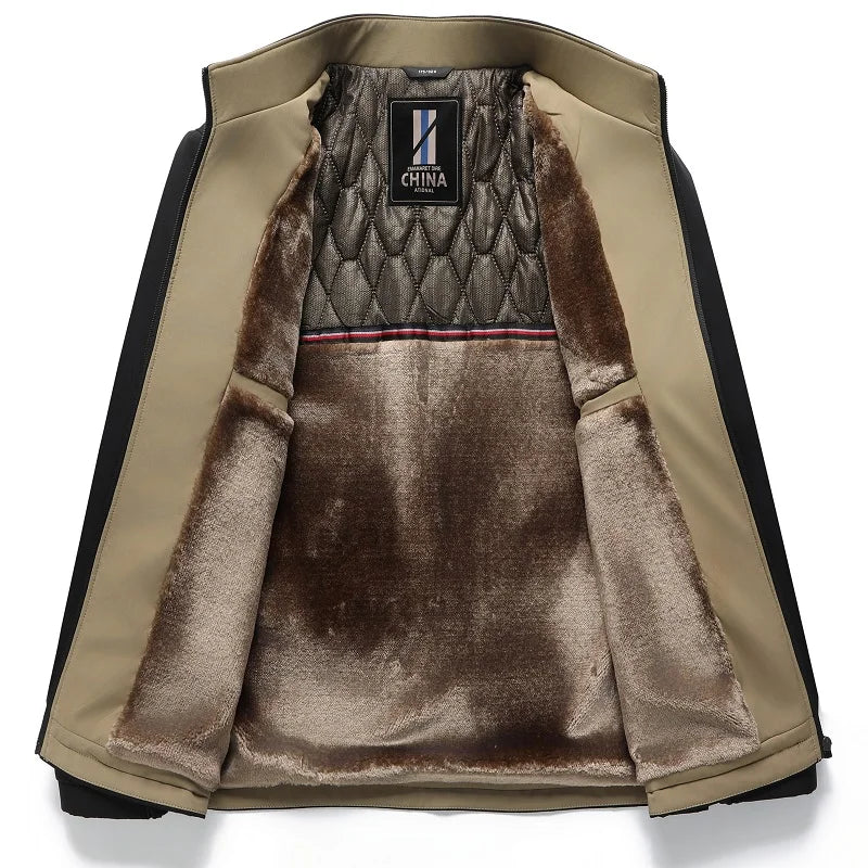 Jaqueta Masculina Peluciada Para Inverno com Forro – (Promoção de Inverno 2026)