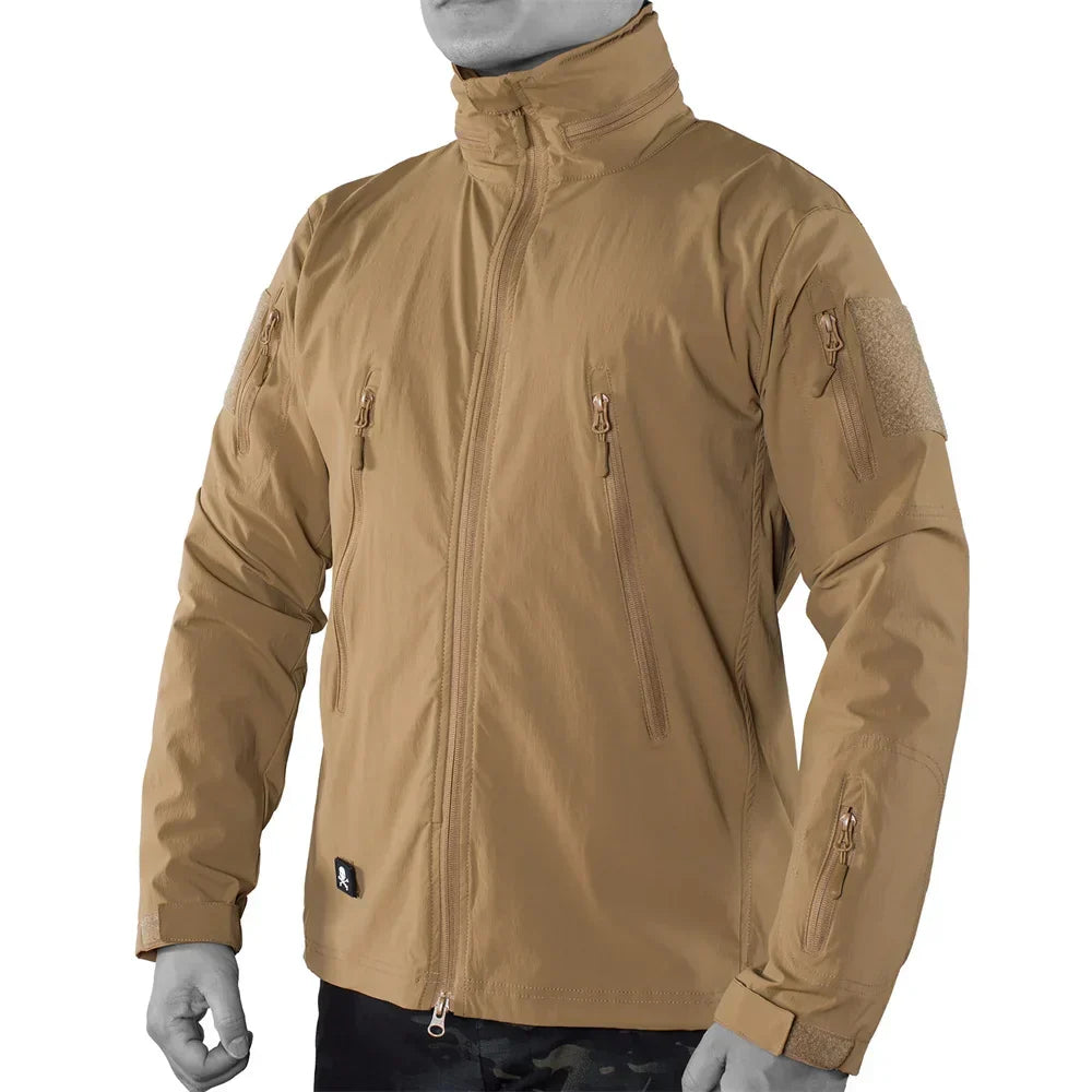 Jaqueta Masculina Tática Softshell Leve - (Promoção de Inverno 2026)