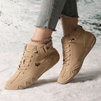 Bota Feminina Retrô Design Trendy Antiderrapante - (Promoção de Inverno 2026)