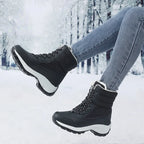 Bota Feminina com Plataforma Impermeável Antiderrapante - (Promoção de Inverno 2026)