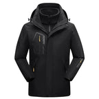 Jaqueta Masculina 3 em 1 com Forro Fleece Impermeável Corta-Vento – (Promoção de Inverno 2026)