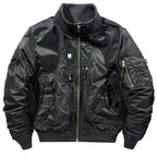 Jaqueta Masculina Bomber Estilo Retrô Oversized Design Curto – (Promoção de Inverno 2026)