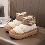 Bota Feminina Para Inverno Impermeável Cano Curto com Forro de Algodão (Promoção de Inverno 2026)