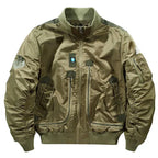 Jaqueta Masculina Bomber Estilo Retrô Oversized Design Curto – (Promoção de Inverno 2026)