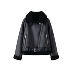 Jaqueta Feminina Para Inverno Estilo Elegante com Detalhe em Cinto
