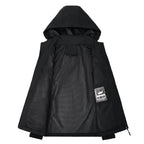 Jaqueta Masculina Impermeável Leve com Capuz para Trilhas e Escaladas - (Promoção de Inverno 2026)
