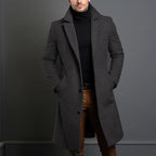 Jaqueta Longa Masculina de Inverno Lã Premium - (Promoção de Inverno 2026)