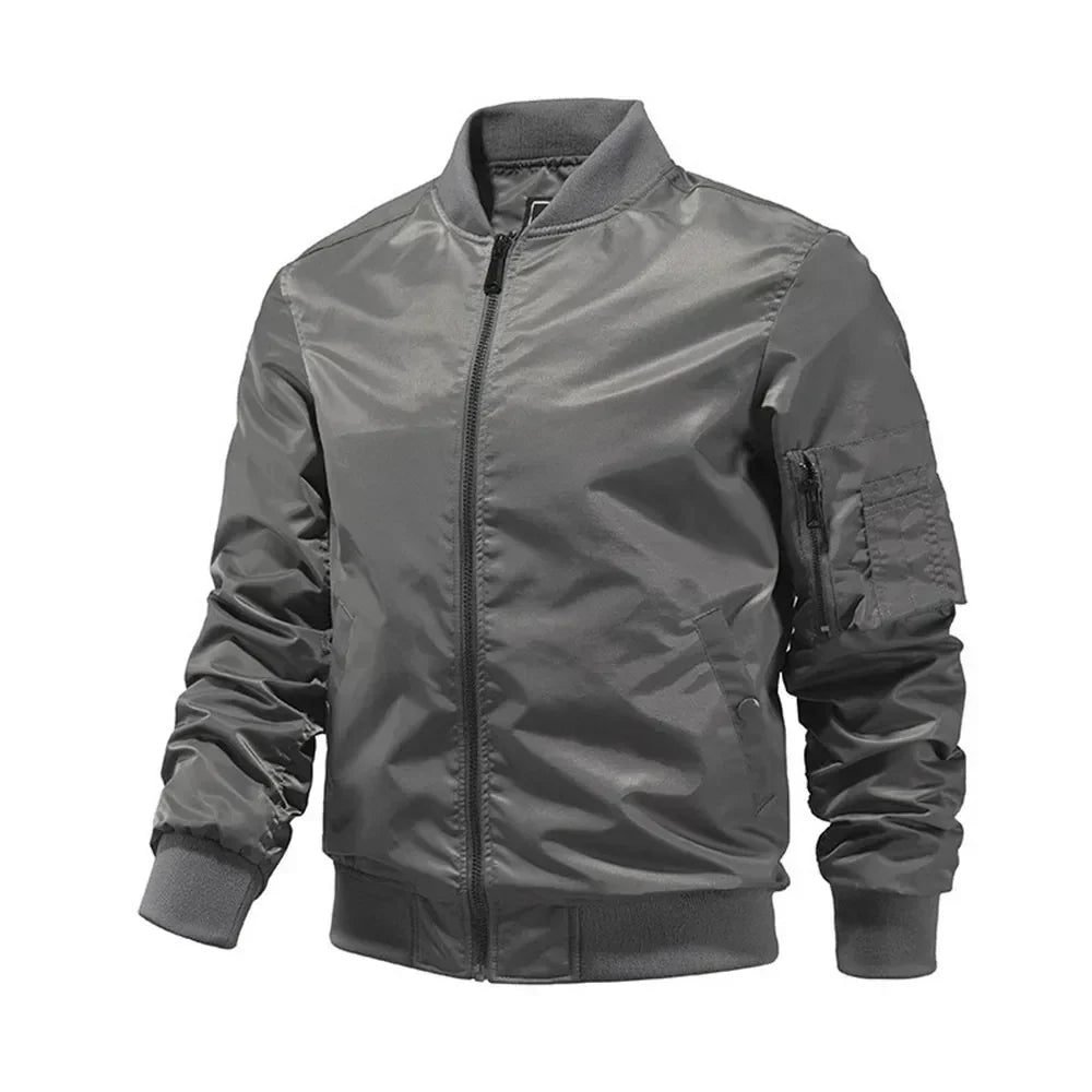 Jaqueta Masculina Bomber Monocromática - (Promoção de Inverno 2026)