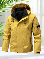 Jaqueta Masculina Impermeável Softshell com Capuz - (Promoção de Inverno 2026)