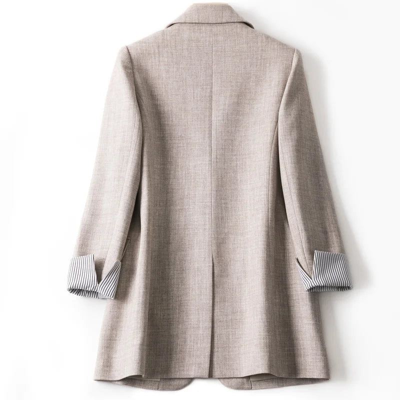 Blazer Feminino Alfaiataria Inverno