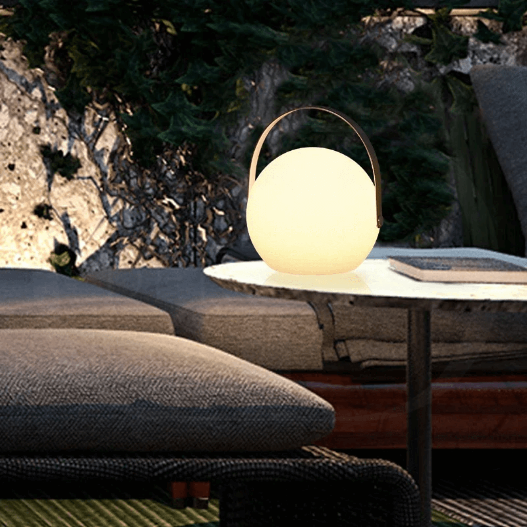 Luminária LED Portátil Recarregável – Estilo e Praticidade