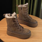 Bota Chelsea Feminina Cano Curto com Plataforma Forro Peluciado – (Promoção de Inverno 2026)
