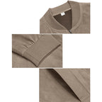 Jaqueta Masculina com Zíper e Gola Alta Casual Retrô – (Promoção de Inverno 2026)