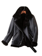 Casaco Feminino Acolchoado Faux com Gola
