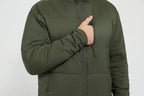 Jaqueta Masculina Térmica de Nylon Ripstop com Estampa Xadrez - (Promoção de Inverno 2026)
