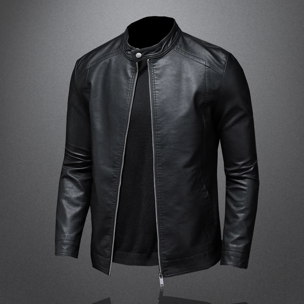 Jaqueta Masculina Gola Alta Slim - (Promoção de Inverno 2026)