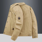 Jaqueta Masculina Cargo Estilo Britânico com Design Bomber Corta-Vento – (Promoção de Inverno 2026)