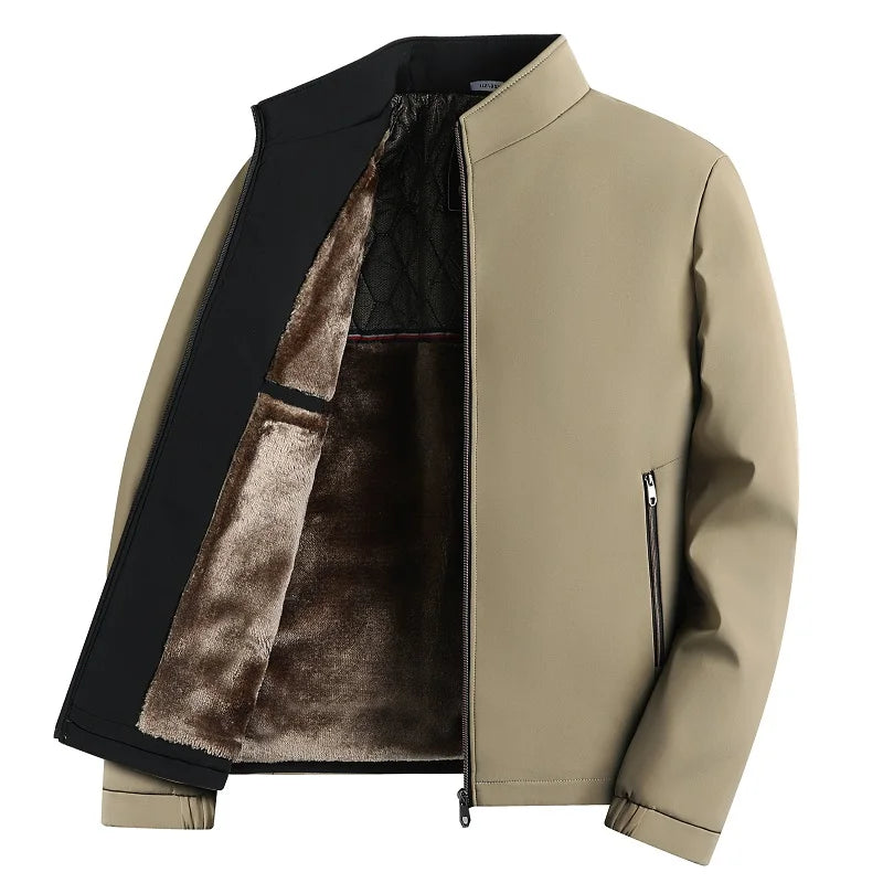 Jaqueta Masculina Peluciada Para Inverno com Forro – (Promoção de Inverno 2026)