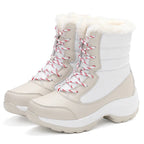 Bota Feminina com Plataforma Impermeável Antiderrapante - (Promoção de Inverno 2026)