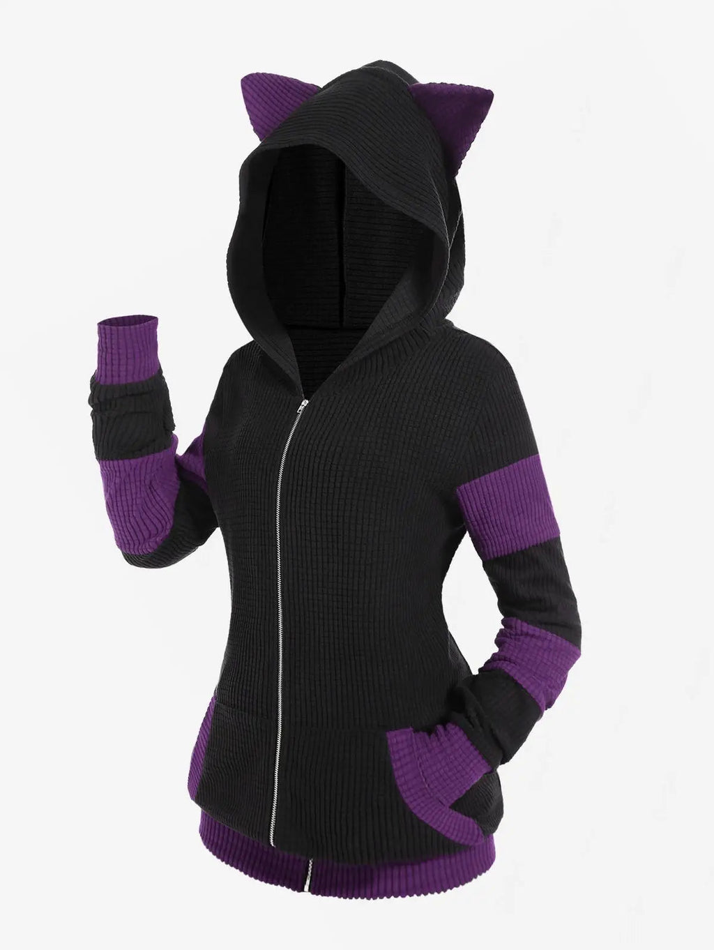 Casaco Feminino Para Inverno Capuz com Orelhinhas - (Promoção de Inverno 2026)