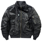 Jaqueta Masculina Bomber Estilo Retrô Oversized Design Curto – (Promoção de Inverno 2026)