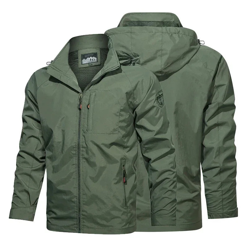 Jaqueta Tática Masculina Impermeável - (Promoção de Inverno 2026)