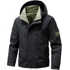 Jaqueta Masculina Impermeável Softshell com Capuz - (Promoção de Inverno 2026)
