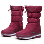 Bota Feminina Para Inverno Meio-Cano Impermeável (Promoção de Inverno 2026)