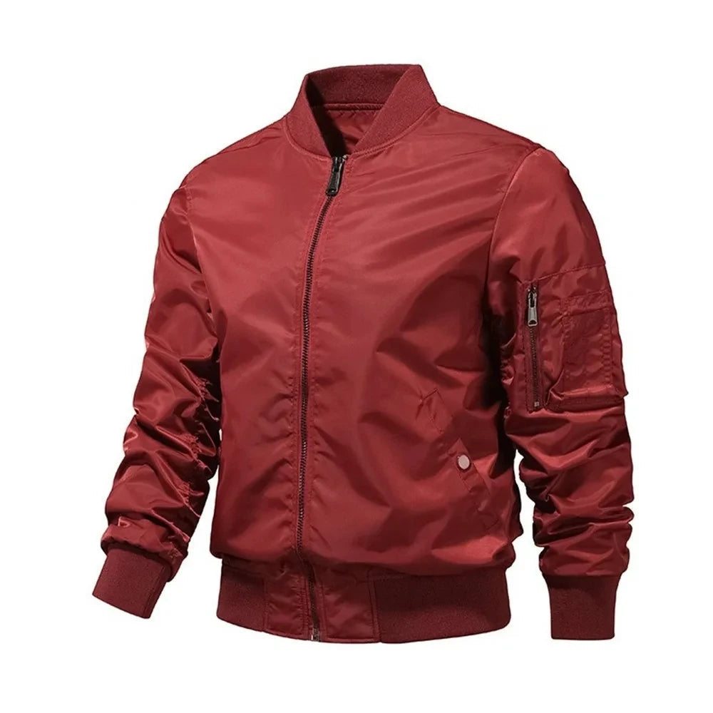 Jaqueta Masculina Bomber Monocromática - (Promoção de Inverno 2026)