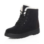 Bota Feminina Para Inverno Salto Baixo Cano Curto