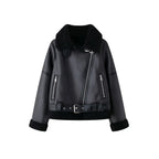 Jaqueta Feminina Para Inverno Estilo Elegante com Detalhe em Cinto