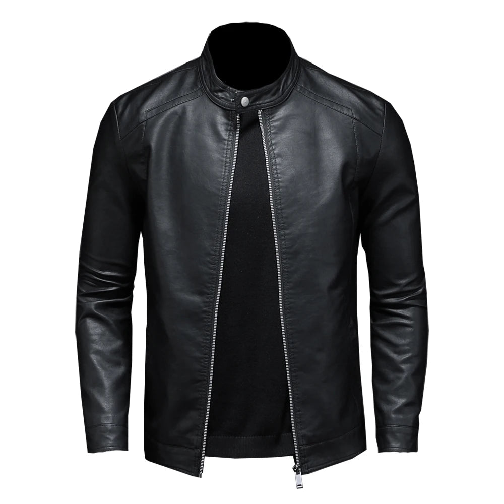Jaqueta Masculina Gola Alta Slim - (Promoção de Inverno 2026)