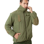 Jaqueta Masculina Tática com Forro Fleece e Zíper Frontal - (Promoção de Inverno 2026)