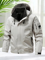 Jaqueta Masculina Impermeável Softshell com Capuz - (Promoção de Inverno 2026)