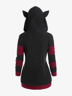 Casaco Feminino Para Inverno Capuz com Orelhinhas - (Promoção de Inverno 2026)