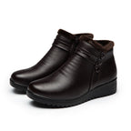Bota Couro de Inverno Peluciado - Hellena - (Promoção de Inverno 2026)