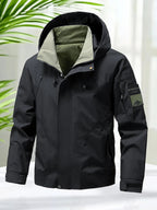 Jaqueta Masculina Impermeável Softshell com Capuz - (Promoção de Inverno 2026)