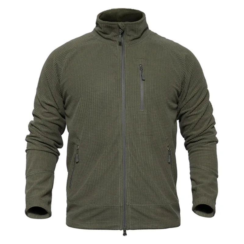Jaqueta Masculina Militar Leve com Forro Fleece - (Promoção de Inverno 2026)