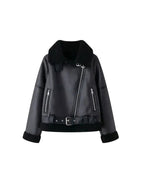 Jaqueta Feminina Para Inverno Estilo Elegante com Detalhe em Cinto