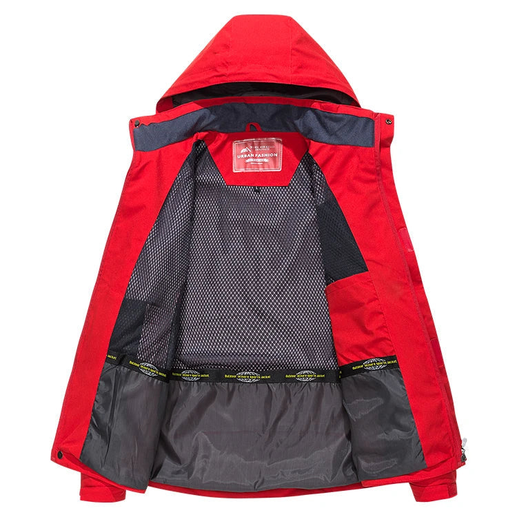 Jaqueta Masculina Impermeável para Trilha e Pesca com Proteção Contra Vento - (Promoção de Inverno 2026)