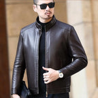 Jaqueta Masculina em Couro - Sellina