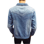 Jaqueta Jeans Masculina Peludo Style - (PROMOÇÃO DE INVERNO 2026)