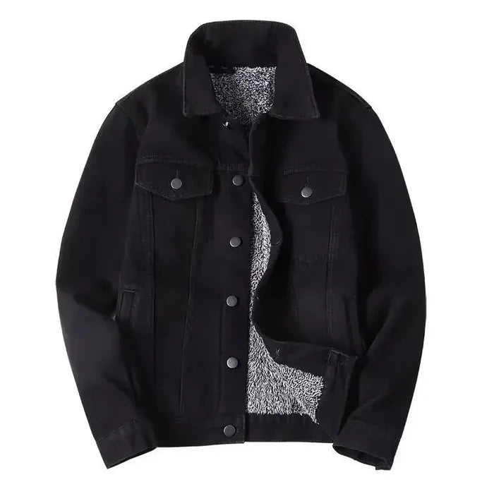 Jaqueta Jeans Masculina Peludo Style - (PROMOÇÃO DE INVERNO 2026)