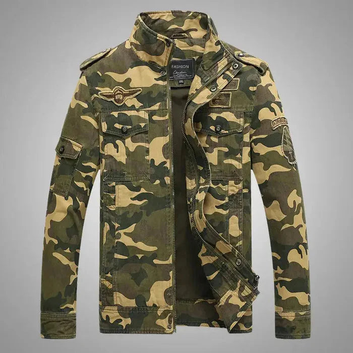 Jaqueta Masculina Camuflada Camo Force - (PROMOÇÃO DE INVERNO 2026)