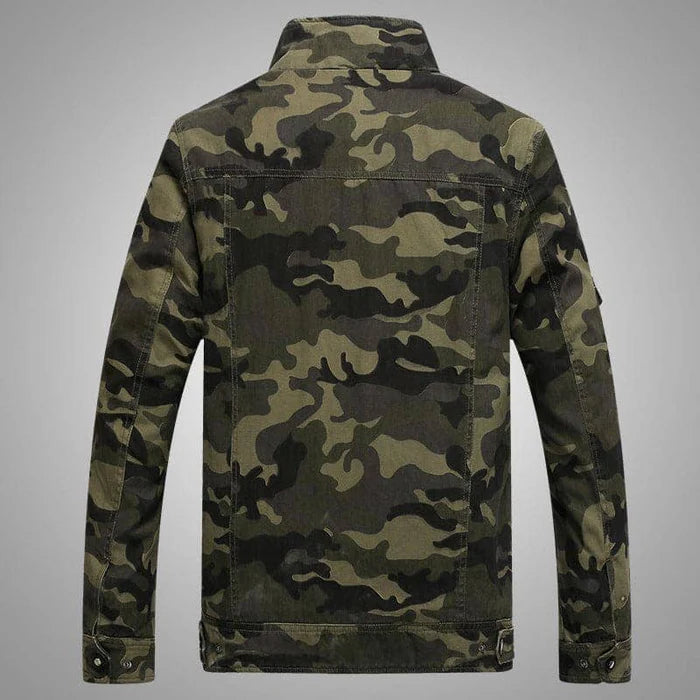 Jaqueta Masculina Camuflada Camo Force - (PROMOÇÃO DE INVERNO 2026)