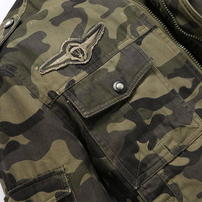 Jaqueta Masculina Camuflada Camo Force - (PROMOÇÃO DE INVERNO 2026)
