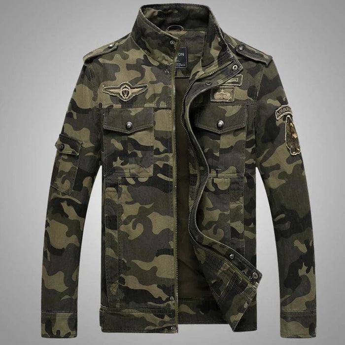 Jaqueta Masculina Camuflada Camo Force - (PROMOÇÃO DE INVERNO 2026)