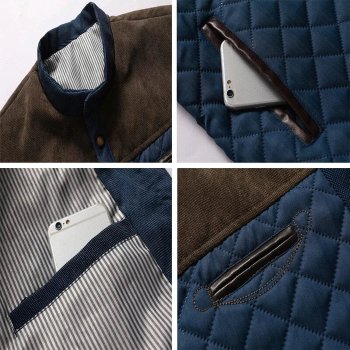 Jaqueta Masculina Casual Veludo Confort - (PROMOÇÃO DE INVERNO 2026)
